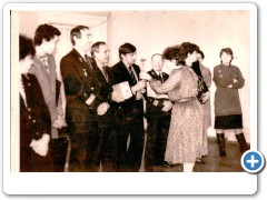 1979 г. 23 февраля. Поздравление преподавателей.