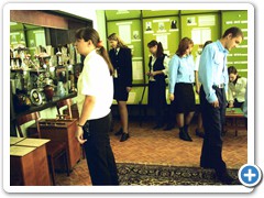 1995 г. Восстановленная экспозиция музея к 100-летию техникума